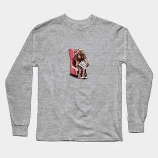 Bigfoot Takes A Load Off Long Sleeve T-Shirt